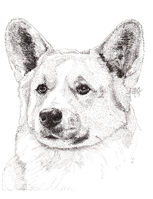 Welsh Corgi Pembroke Print Too