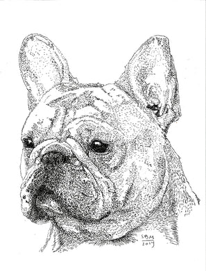 French Bulldog Print