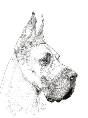 Great Dane Print